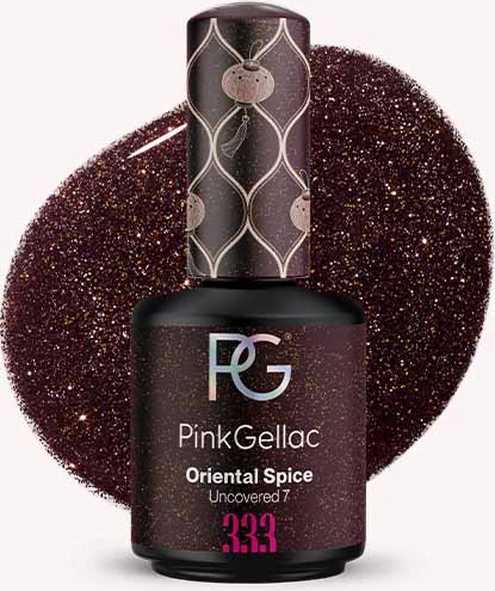 Pink Gellac - Oriental Spice - Gellak - Bruin - 15 Ml 1 Pink Gellac - Oriental Spice - Gellak - Bruin - 15 Ml