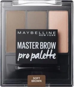 Maybelline Master Brow Design Kit - 3 Soft Brown - Bruin - Wenkbrauw Set -Chique Cosmetica Winkel 1027x1200 1