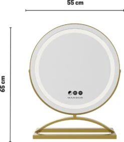 Marbor Make Up Spiegel Met LED Verlichting - Goud - Hollywood Mirror 11 Marbor Make Up Spiegel Met LED Verlichting - Goud - Hollywood Mirror -Chique Cosmetica Winkel 1052x1200