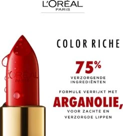 L’Oréal Paris Make-Up Designer Color Riche Satin Lipstick - 231 Sepia Silk - Nude - Verzorgende Lippenstift Met Arganolie Voor Een Comfortabel Gevoel - 4,54 Gr 18 L’Oréal Paris Make-Up Designer Color Riche Satin Lipstick - 231 Sepia Silk - Nude - Verzorgende Lippenstift Met Arganolie Voor Een Comfortabel Gevoel - 4,54 Gr -Chique Cosmetica Winkel 1085x1200 1