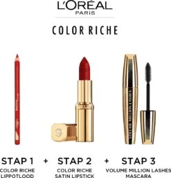 L’Oréal Paris Make-Up Designer Color Riche Satin Lipstick - 231 Sepia Silk - Nude - Verzorgende Lippenstift Met Arganolie Voor Een Comfortabel Gevoel - 4,54 Gr 19 L’Oréal Paris Make-Up Designer Color Riche Satin Lipstick - 231 Sepia Silk - Nude - Verzorgende Lippenstift Met Arganolie Voor Een Comfortabel Gevoel - 4,54 Gr -Chique Cosmetica Winkel 1154x1200 2