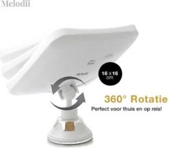 Melodii ML10X - Make Up Spiegel Met LED Verlichting - Scheerspiegel - 10x Vergroting - Met Tru-Daylight Verlichting - Voor Hem En Voor Haar -Chique Cosmetica Winkel 1200x1055
