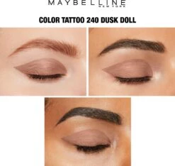 Maybelline Eye Studio Color Tattoo 24H Cream Oogschaduw - 240 Dusk Doll - Bruin -Chique Cosmetica Winkel 1200x1136 2