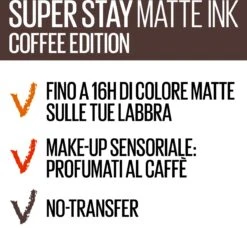 Maybelline SuperStay Matte Ink Lipstick Coffee Collection Limited Edition - 265 Caramel Collector - Nude Lippenstift - 5 Ml -Chique Cosmetica Winkel 1200x1157 1