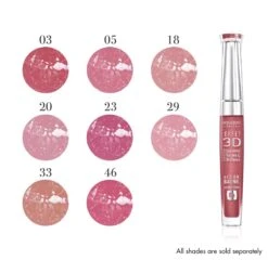 Bourjois Gloss Effet 3D Effect Lipgloss - 03 Brun Rose Academic -Chique Cosmetica Winkel 1200x1164 2
