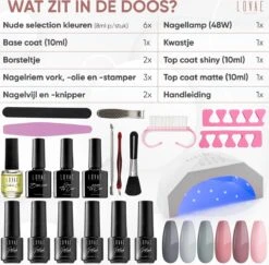 Gellak Starterspakket - Gellak - Gel Nagellak - Gellak Set - 6x8ML Kleuren - Nude Edition - Gellac - Nude Kleuren 15 Gellak Starterspakket - Gellak - Gel Nagellak - Gellak Set - 6x8ML Kleuren - Nude Edition - Gellac - Nude Kleuren -Chique Cosmetica Winkel 1200x1182