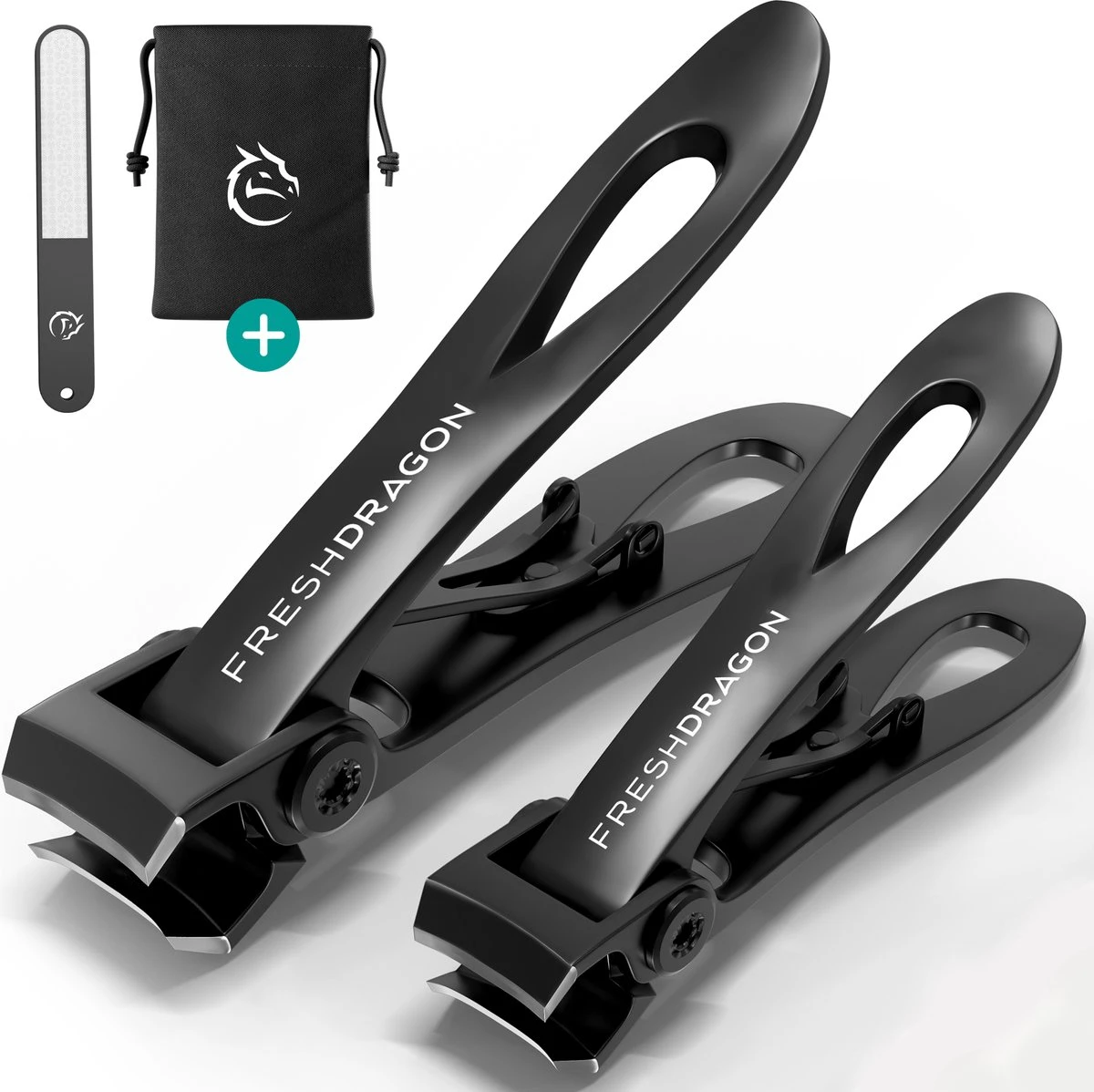 FreshDragon Nagelknipper Set Met Nagelvijl - Nagelset Tegen Kalknagels - Nageltang - Teennagelknipper 1 FreshDragon Nagelknipper Set Met Nagelvijl - Nagelset Tegen Kalknagels - Nageltang - Teennagelknipper