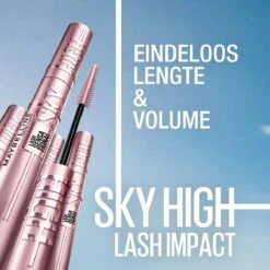 Maybelline Lash Sensational Sky High Waterproof - Zwart - Lengte Mascara - 6 Ml 20 Maybelline Lash Sensational Sky High Waterproof - Zwart - Lengte Mascara - 6 Ml -Chique Cosmetica Winkel 1200x1200 188