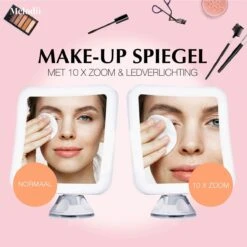 Melodii ML10X - Make Up Spiegel Met LED Verlichting - Scheerspiegel - 10x Vergroting - Met Tru-Daylight Verlichting - Voor Hem En Voor Haar -Chique Cosmetica Winkel 1200x1200 257