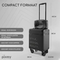 PIXMY® - MT130-S - Make Up Koffer - Cosmetica Koffer - DESIGN -Chique Cosmetica Winkel 1200x1200 318