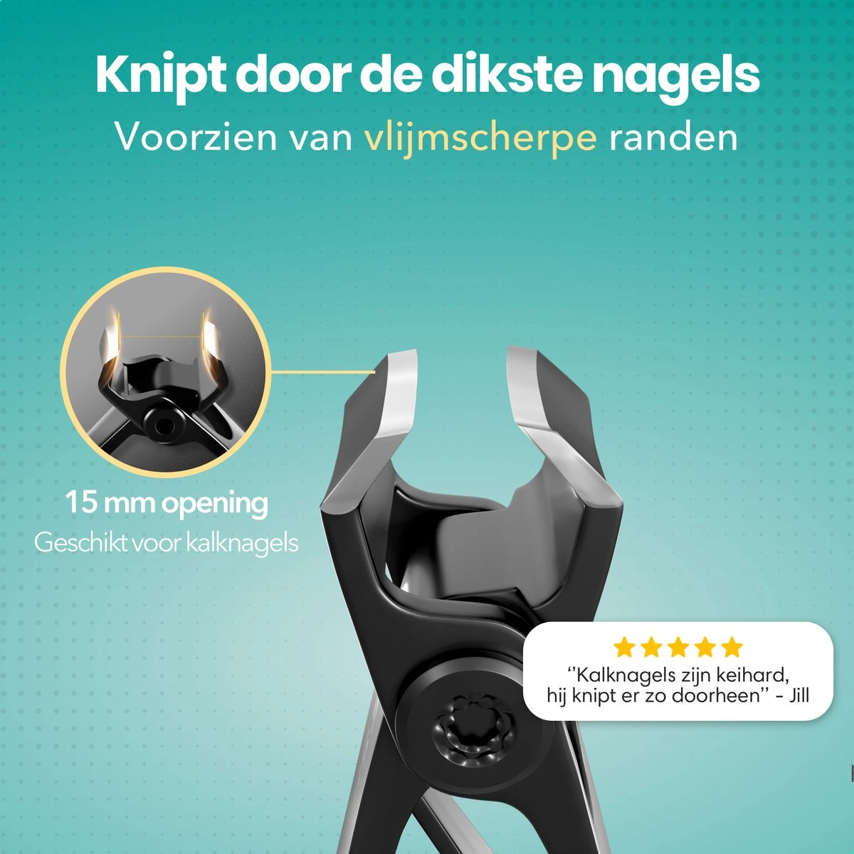 FreshDragon Nagelknipper Set Met Nagelvijl - Nagelset Tegen Kalknagels - Nageltang - Teennagelknipper 2 FreshDragon Nagelknipper Set Met Nagelvijl - Nagelset Tegen Kalknagels - Nageltang - Teennagelknipper - Afbeelding 2