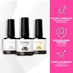 Luneya Gellak - Starterspakket - Primer - Base Coat - Top Coat - LED Lamp Gel Nagellak -Chique Cosmetica Winkel 1200x1200 73