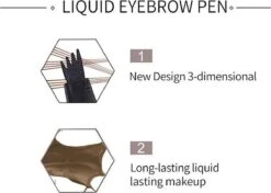 Joya Beauty® Microblading Eyebrow Tattoo Pen | Waterproof Tattoo Wenkbrauw Pen |Wenkbrauwpen | Kleur 4: Bruin -Chique Cosmetica Winkel 1200x855