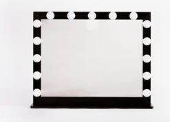 Make Up Spiegel Met Verlichting | Vivo | Hollywood Spiegel | Zwart | Touch | 3 Standen | 70x54 -Chique Cosmetica Winkel 1200x863 1