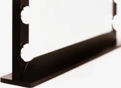 Make Up Spiegel Met Verlichting | Vivo | Hollywood Spiegel | Zwart | Touch | 3 Standen | 70x54 -Chique Cosmetica Winkel 1200x873