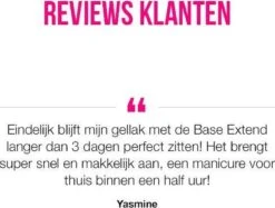 Pink Gellac - Base Extend - Base Coat Gellak - Snel Afweekbaar - 15 Ml -Chique Cosmetica Winkel 1200x909