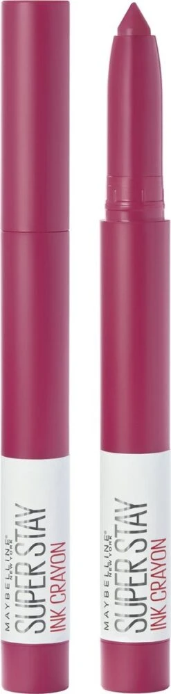 Maybelline SuperStay Ink Crayon Matte Lippenstift - 35 Treat Yourself - Roze -14 Gr 35 Maybelline SuperStay Ink Crayon Matte Lippenstift - 35 Treat Yourself - Roze -14 Gr -Chique Cosmetica Winkel 297x1200 2