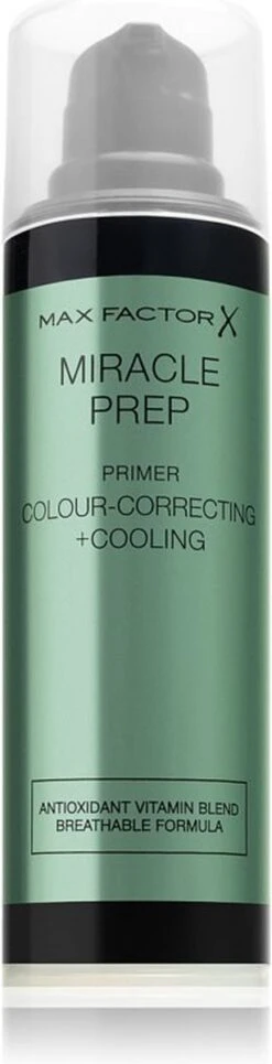 Max Factor - Miracle Prep Colour Correcting & Cooling Primer 30 Ml 13 Max Factor - Miracle Prep Colour Correcting & Cooling Primer 30 Ml -Chique Cosmetica Winkel 307x1200