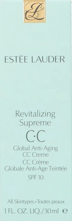 Estée Lauder Revitalizing Supreme SPF10 - CC Cream - 30 Ml 6 Estée Lauder Revitalizing Supreme SPF10 - CC Cream - 30 Ml -Chique Cosmetica Winkel 392x1200
