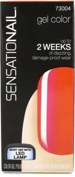 Sensationail Gel Nagellak | Tropical Punch -Chique Cosmetica Winkel 512x1200