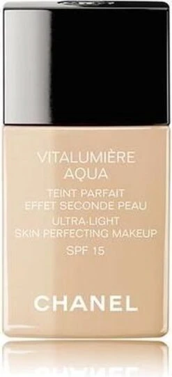 Chanel Vitalumiere Aqua Foundation - 30 Beige - SPF15 - 30 Ml -Chique Cosmetica Winkel 548x1200 1