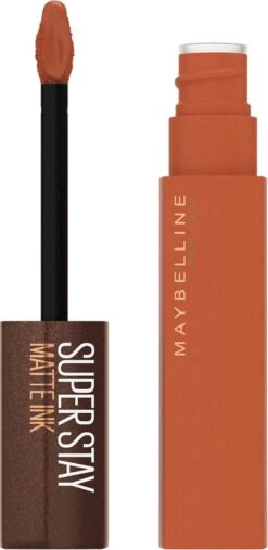 Maybelline SuperStay Matte Ink Lipstick Coffee Collection Limited Edition - 265 Caramel Collector - Nude Lippenstift - 5 Ml -Chique Cosmetica Winkel 585x1200