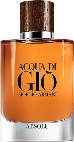 Giorgio Armani Acqua Di Gio Absolu 75ml - Eau De Parfum - Herenparfum -Chique Cosmetica Winkel 628x1200