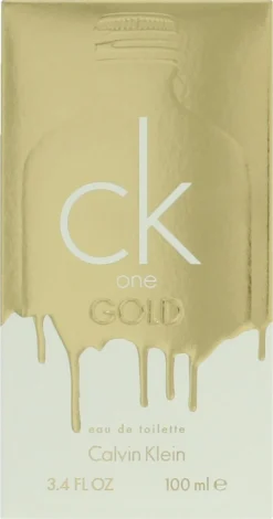 Calvin Klein CK One Gold 100 Ml - Eau De Toilette - Unisex -Chique Cosmetica Winkel 631x1200
