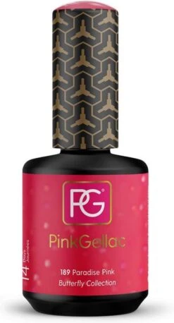 Pink Gellac - Paradise Pink - Gellak - Vegan - Roze - Glanzend - 15ml -Chique Cosmetica Winkel 647x1200