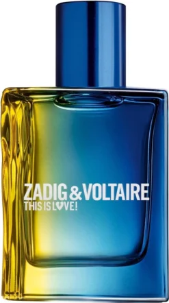 Zadig & Voltaire This Is Love! 100 Ml - Eau De Toilette - Herenparfum -Chique Cosmetica Winkel 670x1200