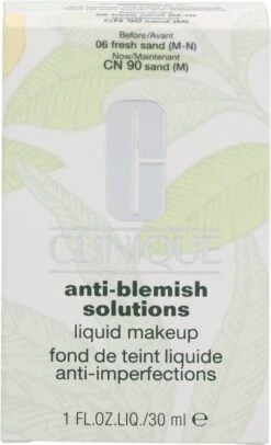 Clinique Anti Blemish Solutions Liquid Foundationl - 06 Fresh Sand 12 Clinique Anti Blemish Solutions Liquid Foundationl - 06 Fresh Sand -Chique Cosmetica Winkel 730x1200 1