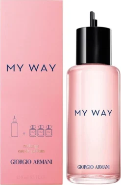 Giorgio Armani My Way Eau De Parfum Refill -150 Ml 27 Giorgio Armani My Way Eau De Parfum Refill -150 Ml -Chique Cosmetica Winkel 789x1200