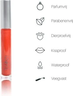Blèzi® Lip Fix 45 Breezy Red - Lipstick - Lippenstift Langhoudend - Rood Oranje -Chique Cosmetica Winkel 916x1200
