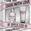 Zadig & Voltaire Girls Can Do Anything Giftset - 30 Ml Eau De Parfum + 75 Ml Bodylotion - Geurengeschenkset